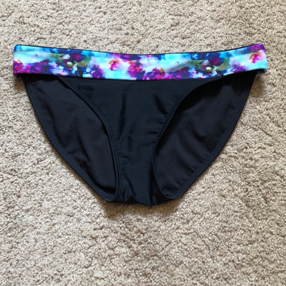 Athleta floral fade bikini bottom
